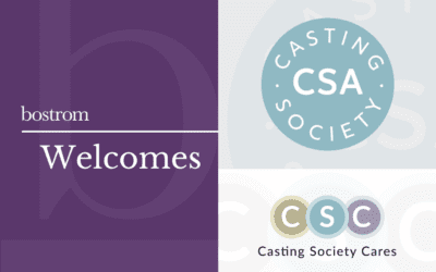 Bostrom Selected by Casting Society and Casting Society Cares for Comprehensive Association & Executive Office Management